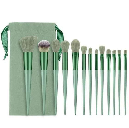 Makeup Brush Set with Pouch