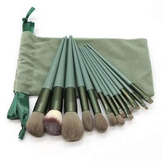 Makeup Brush Set with Pouch